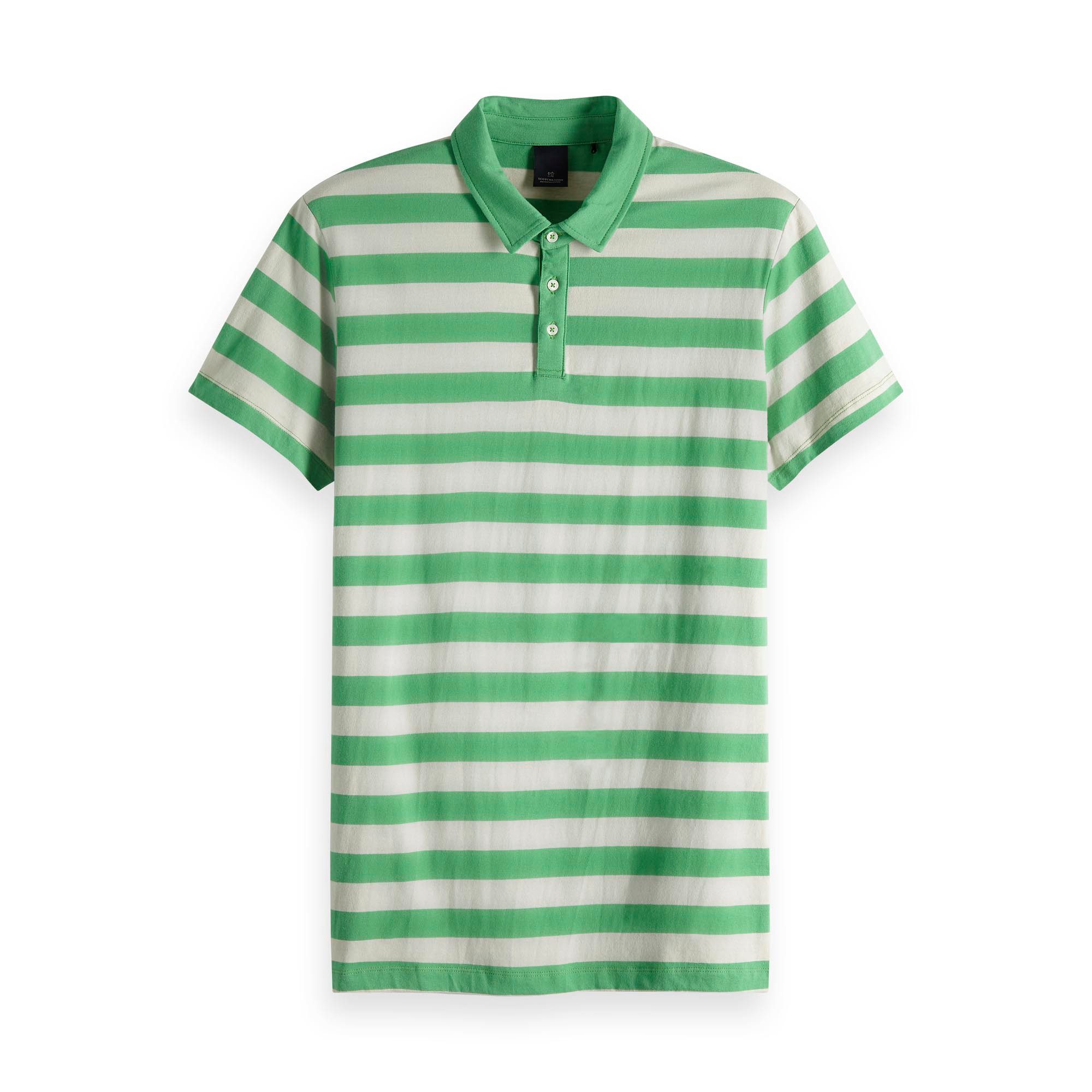 Poloshirt Scotch & Soda Herren Poloshirt Classic Striped Jersey Polo 151204