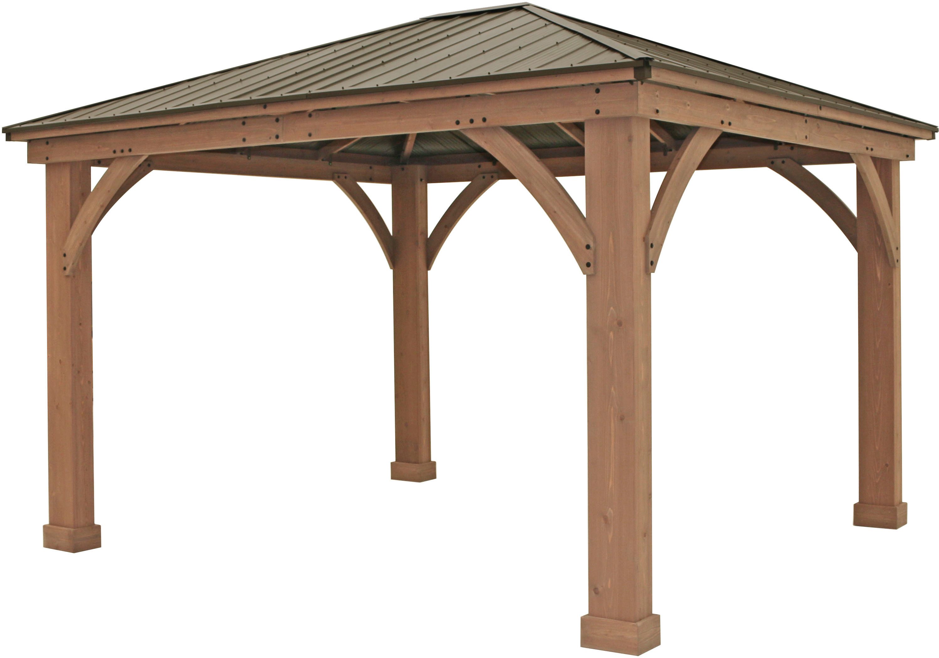 WESTMANN Holzpavillon Devon 12x14, BxT: 366x427 cm