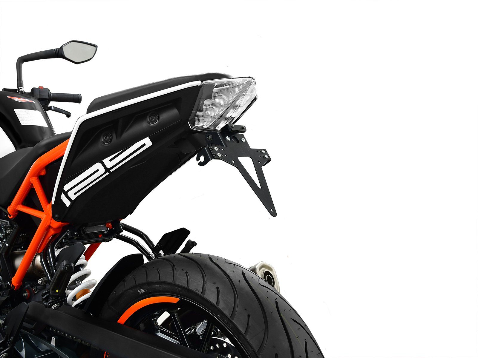 ZIEGER Kennzeichenhalter Classic Complete für KTM 125 Duke
