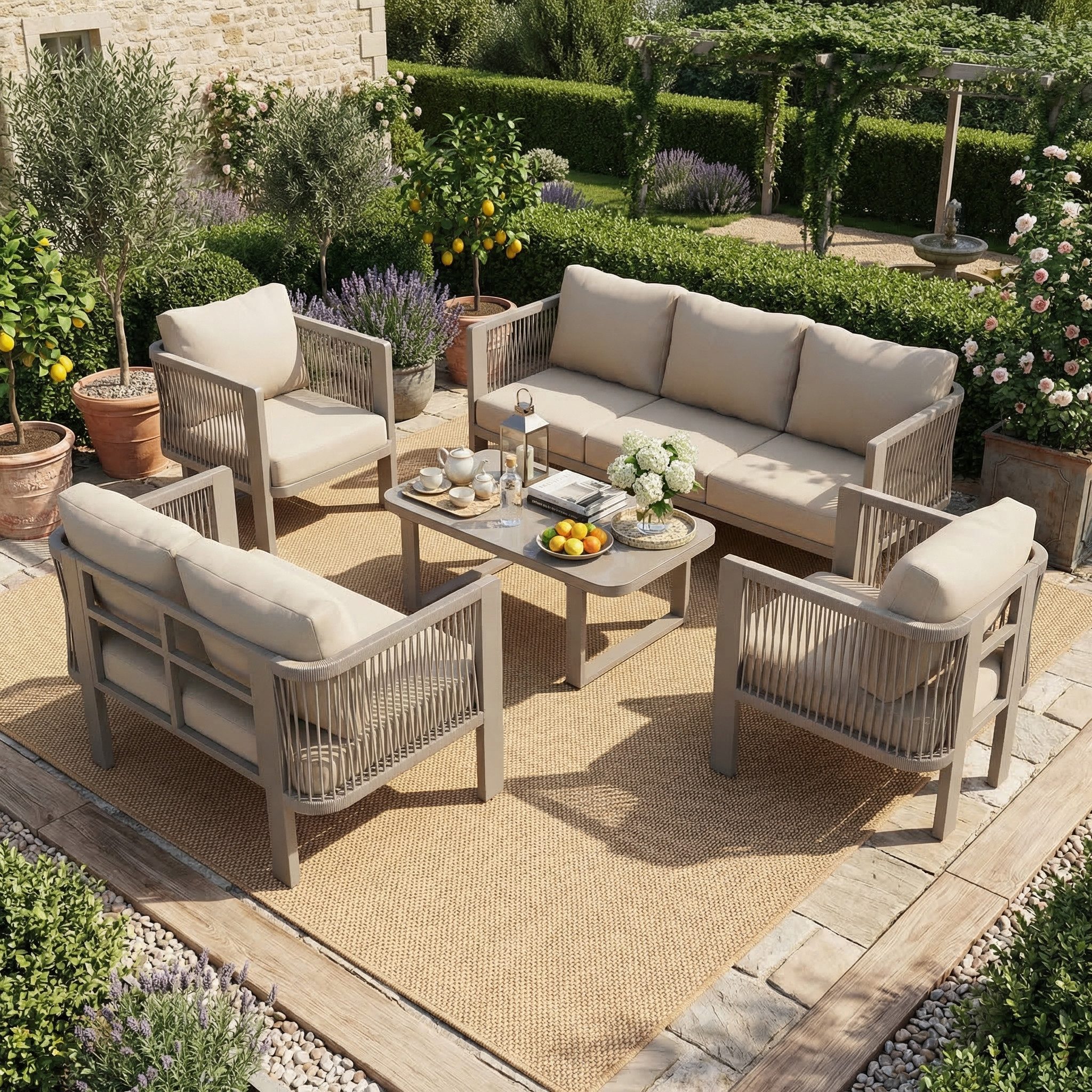 Gartenlounge-Set
