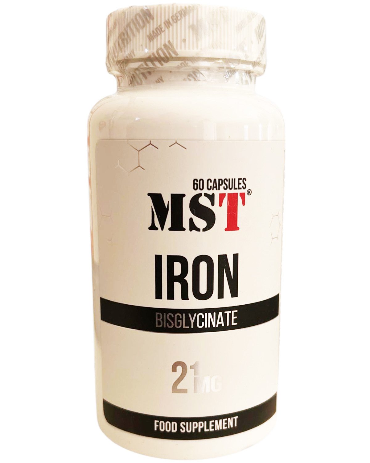 MST Nutrition - Iron Bisglycinate (60 Kapseln) Kapseln, 44 g