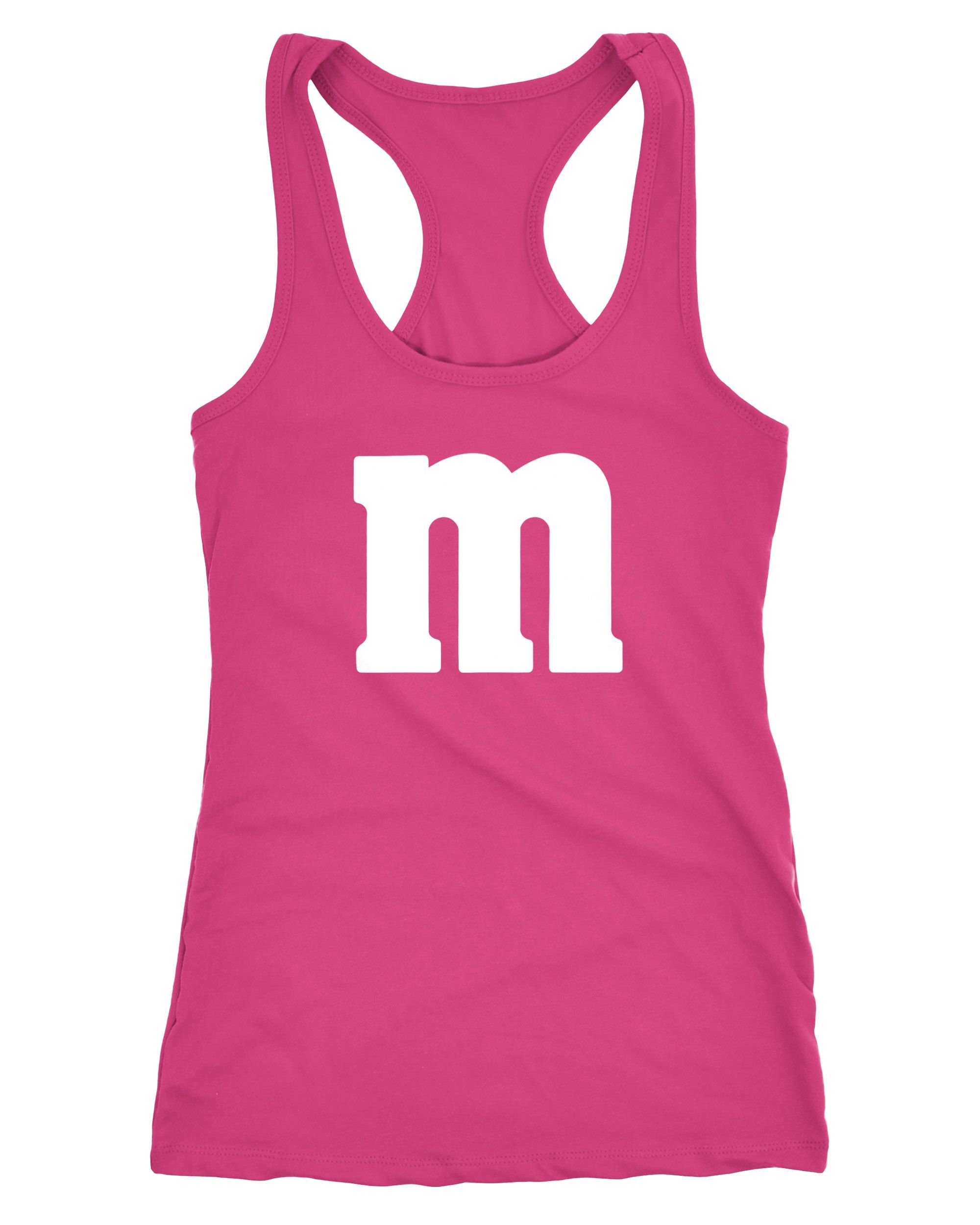 Tanktop Damen Tanktop Gruppen-Kostüm M Aufdruck Kostüm Fasching Karneval Verkleidung Racerback Moonworks®