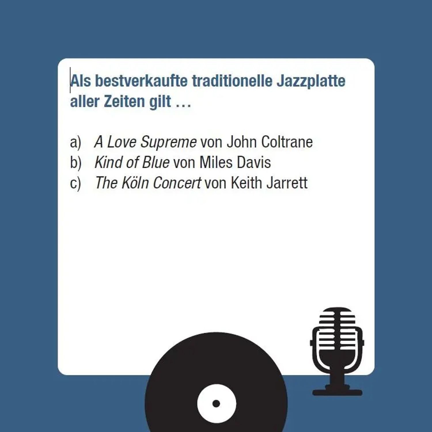 ars vivendi Spiel Das Jazz & Blues Quiz