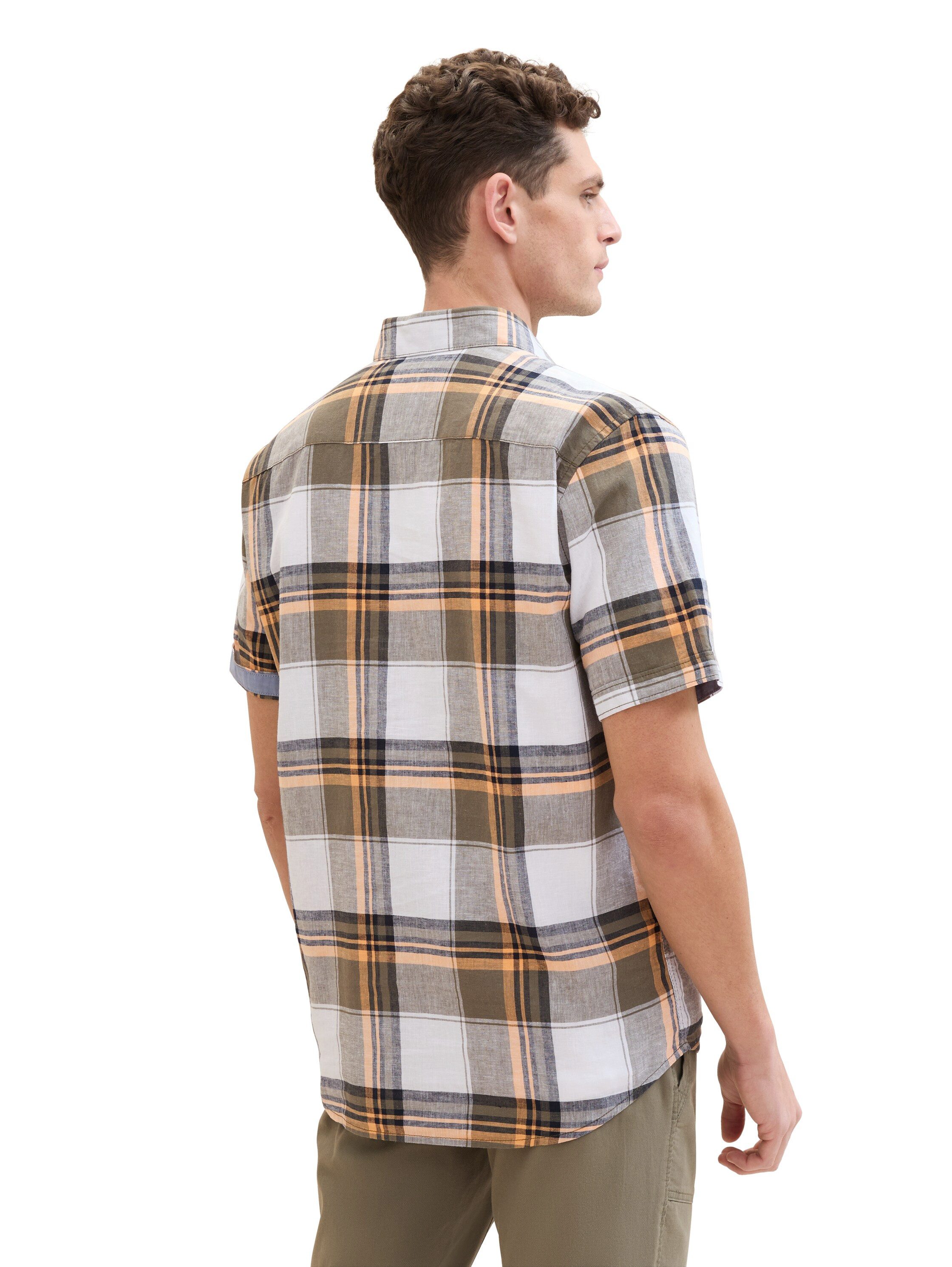 TOM TAILOR Kurzarmhemd mit Karomuster