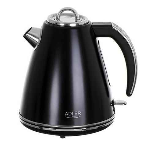 Adler Wasserkocher Adler AD 1343b Schwarz 1,5 Liter, 2200 W