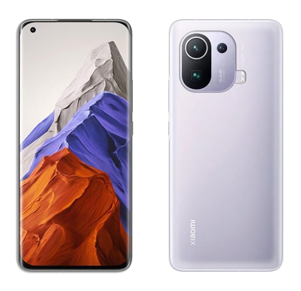 cofi1453 Handyhülle Silikon Hülle Basic XIAOMI MI 11 PRO Case, Silikon Hülle Basic Case TPU Soft Handy Cover Schutz Transparent