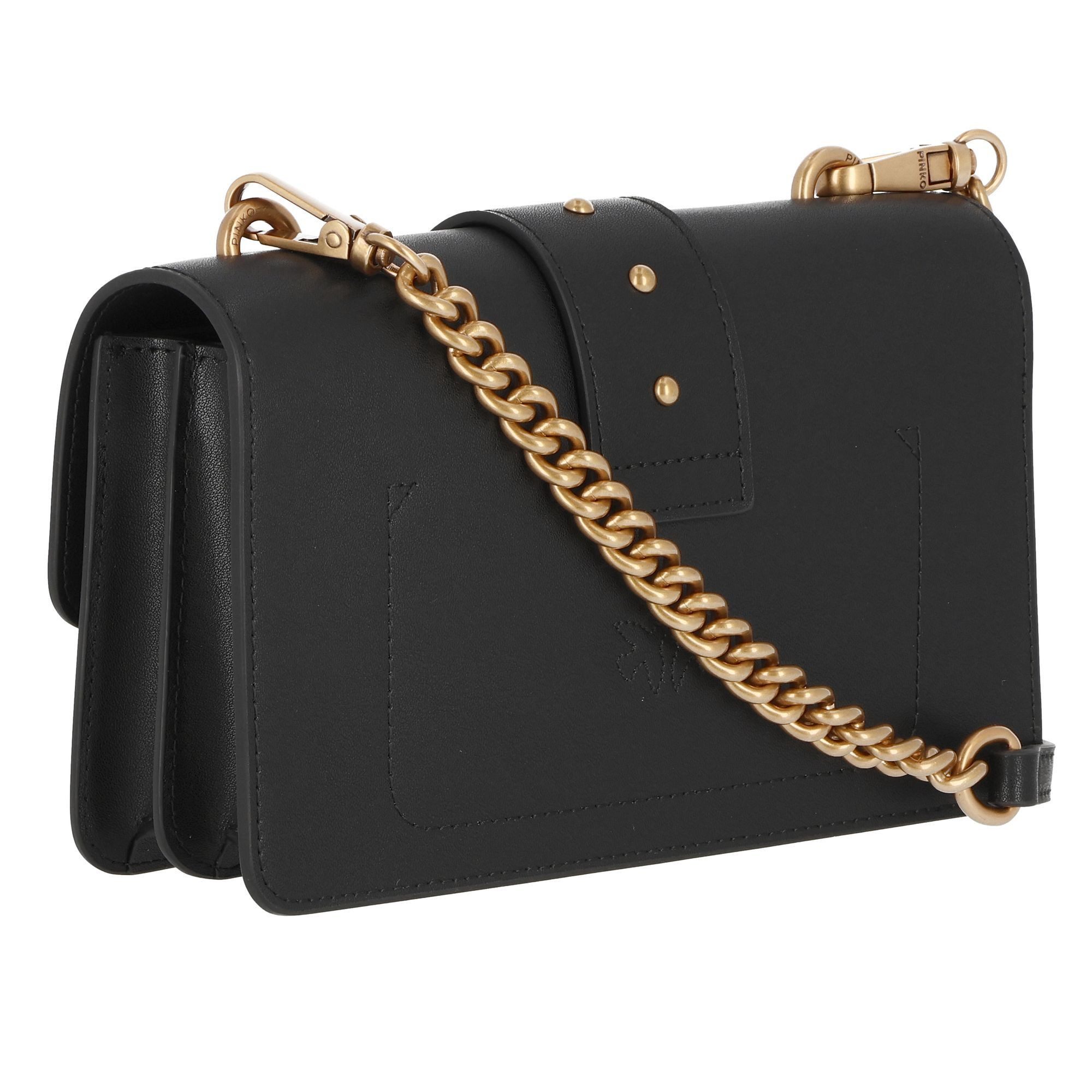 PINKO Umhängetasche Love One, Leder günstig online kaufen