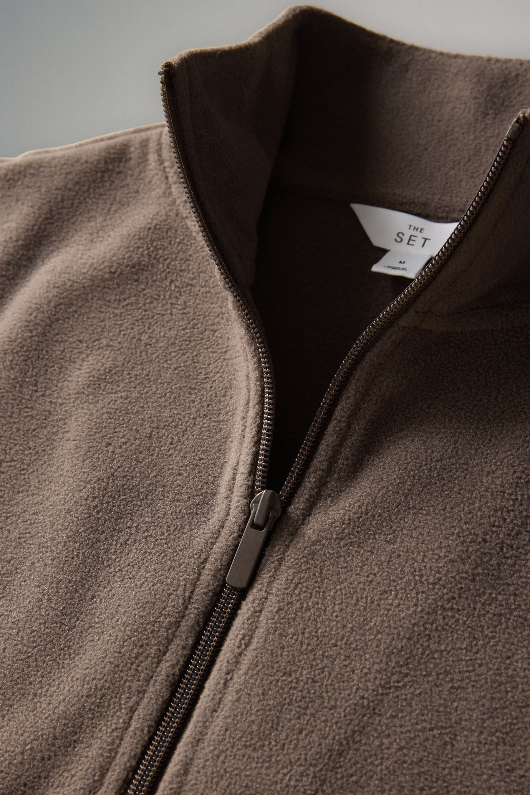 The Set Fleecepullover The Set Microfleece-Pullover günstig online kaufen