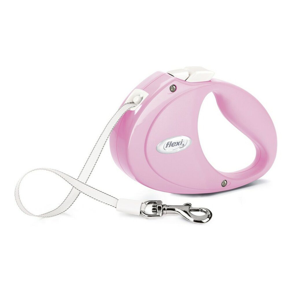 flexi Hundeleine Hundeleine Puppy 2 m Rosa, (Packung)