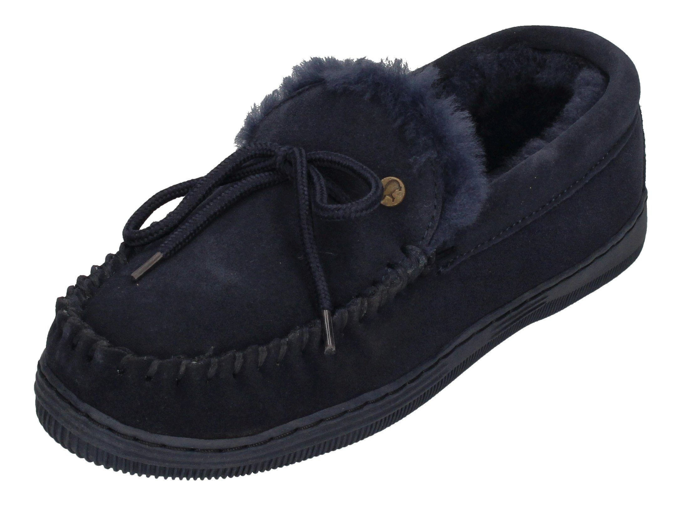 WARMBAT Koala Suede Hausschuh Navy