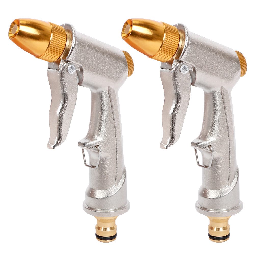 OSTWOLKE Gartenspritze Hochdruck Handbrause Gartenspritzpistole Wasserpistole Schlauchspritze, (2-St)