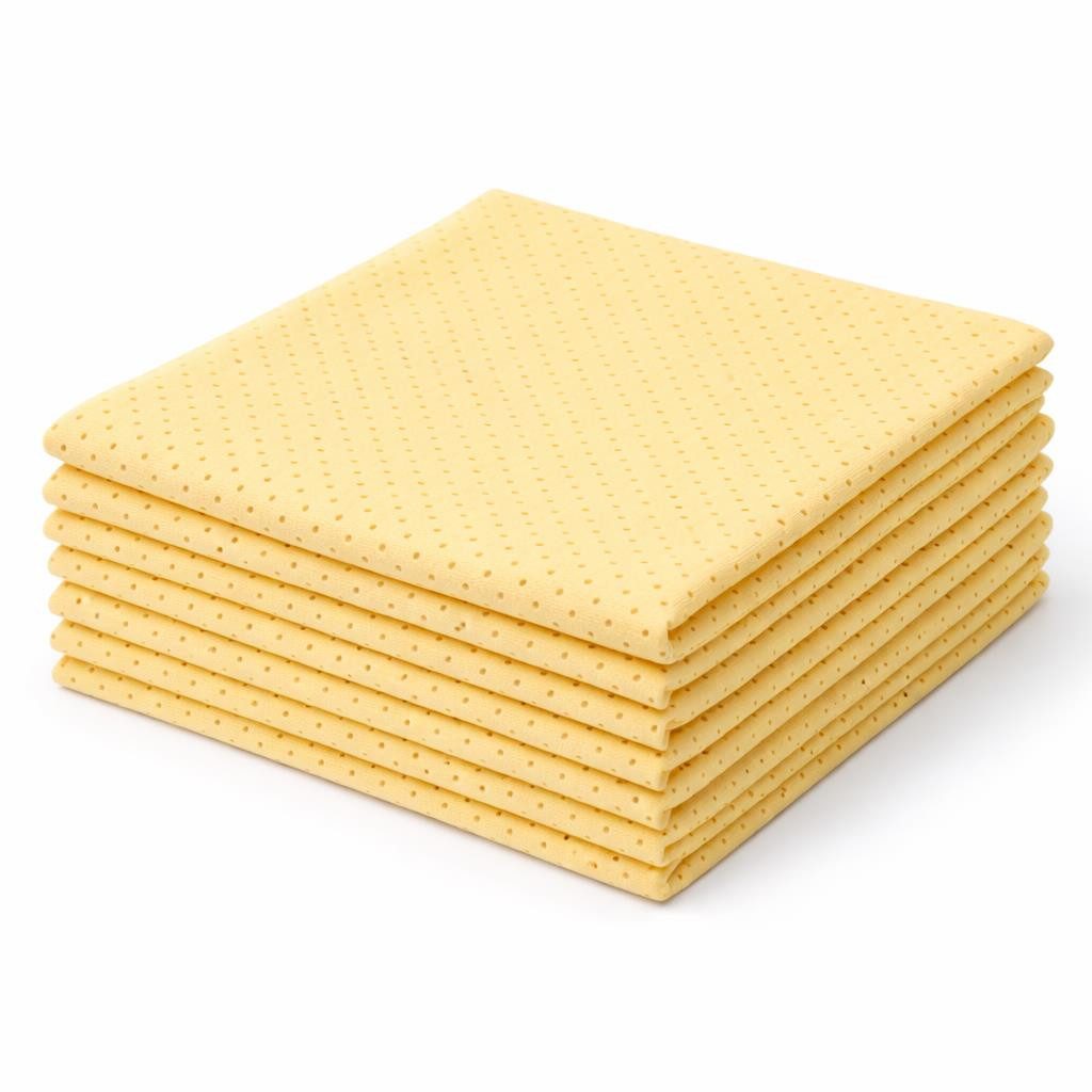 BAYLI 5er Set Fenstertuch 38x35 cm Putztuch 250g/m² Viskose Wischtuch Vliest Reinigungstuch
