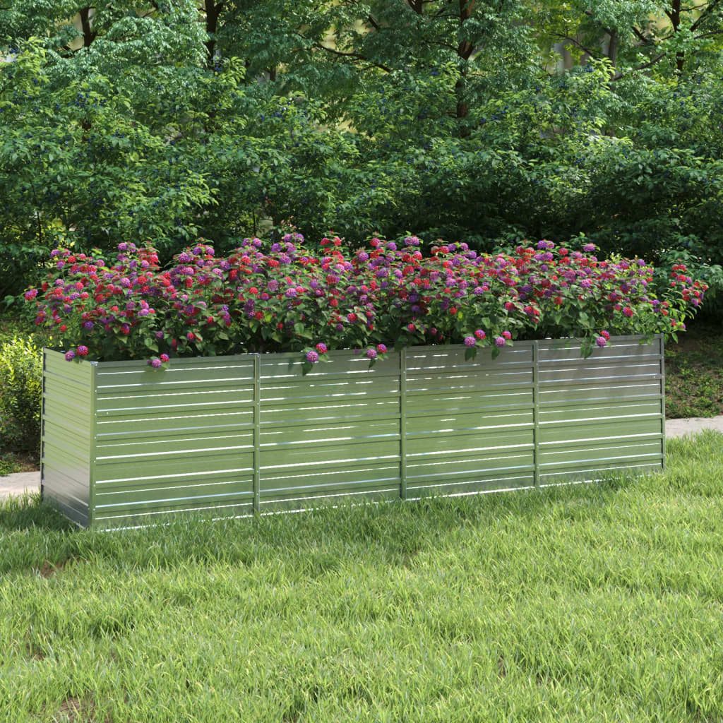 vidaXL Hochbeet, Garten-Hochbeet 320x80x77 cm Verzinkter günstig online kaufen