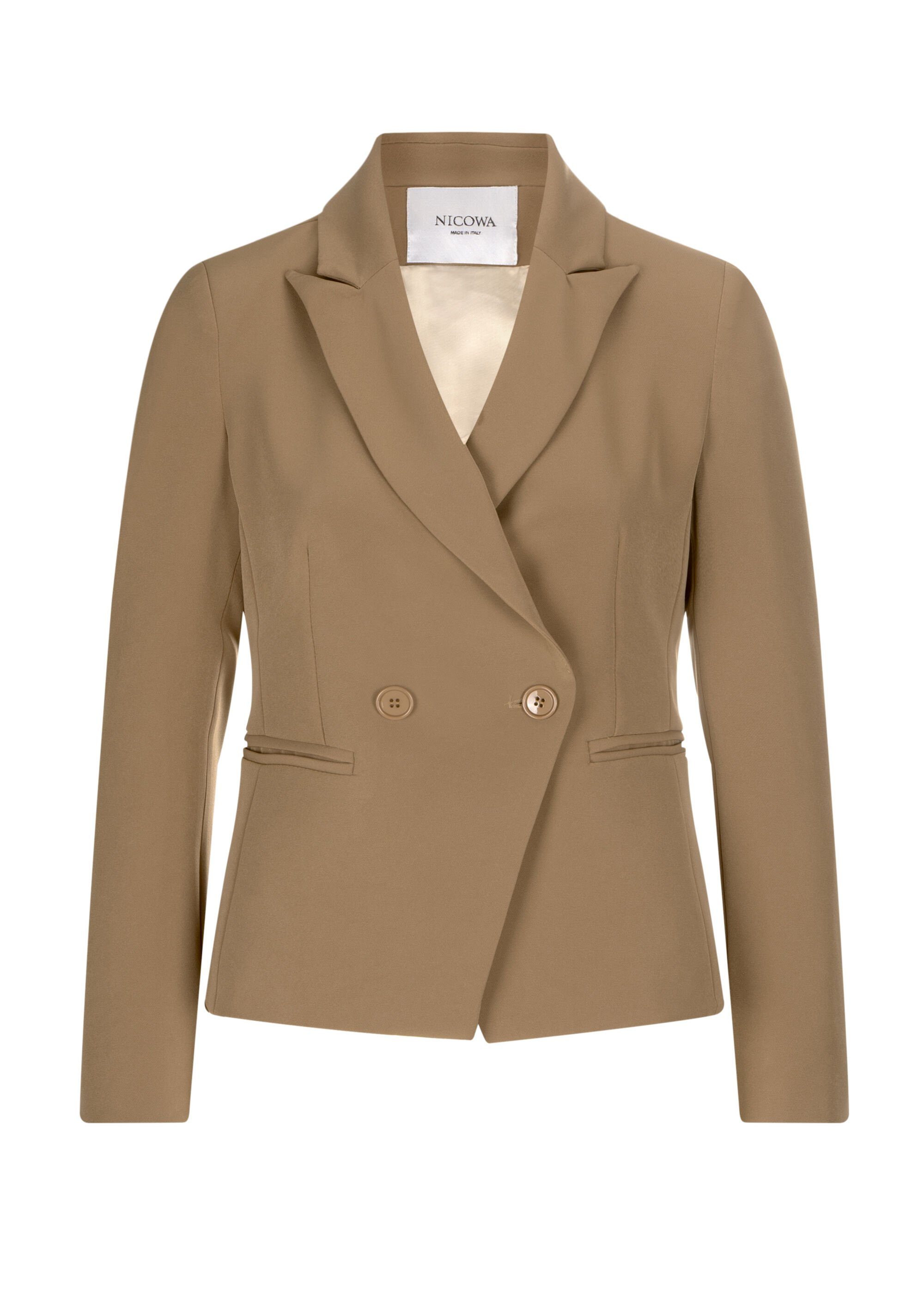 Nicowa Blusenblazer CLERONA aus komfortablem Twill günstig online kaufen