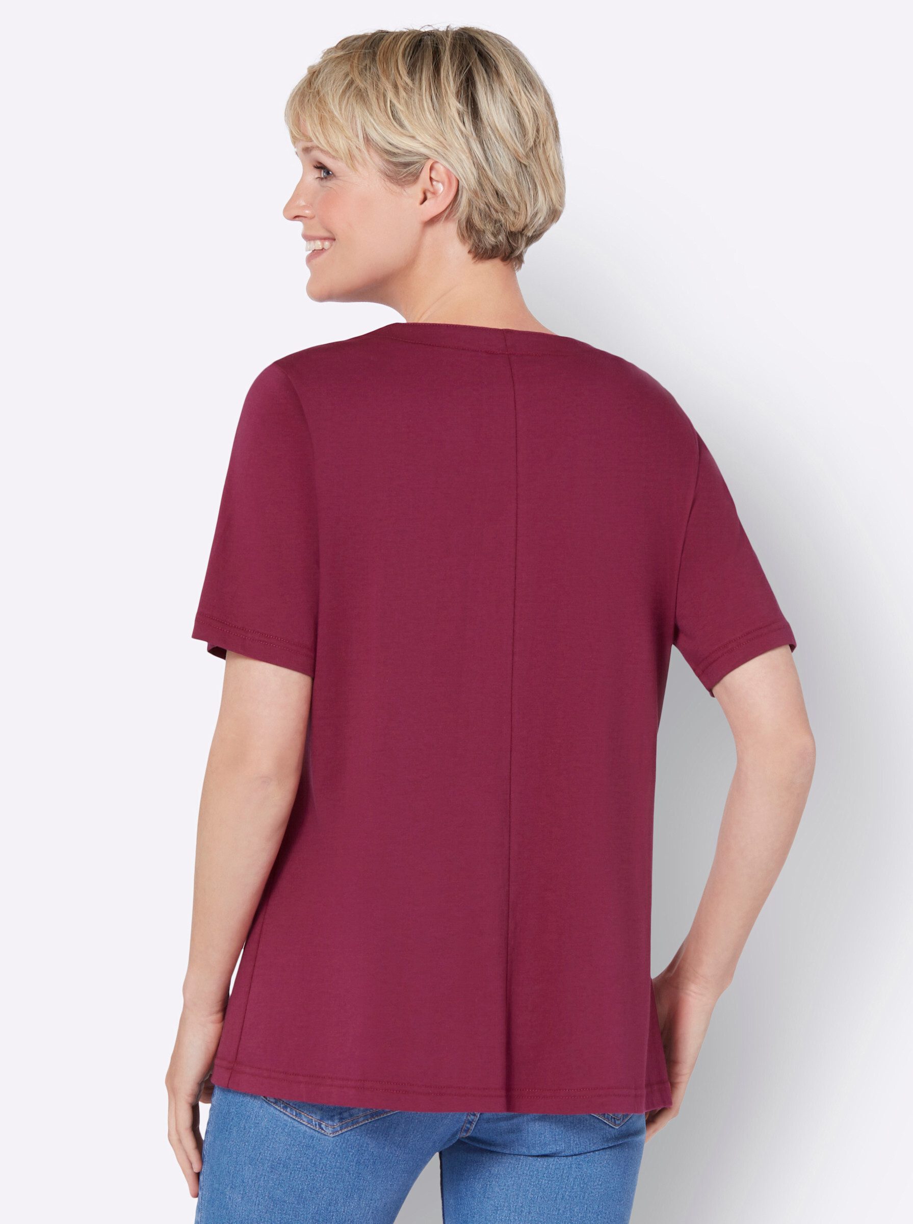 Sieh an! Shirtjacke Shirtjacke Kurzarm günstig online kaufen