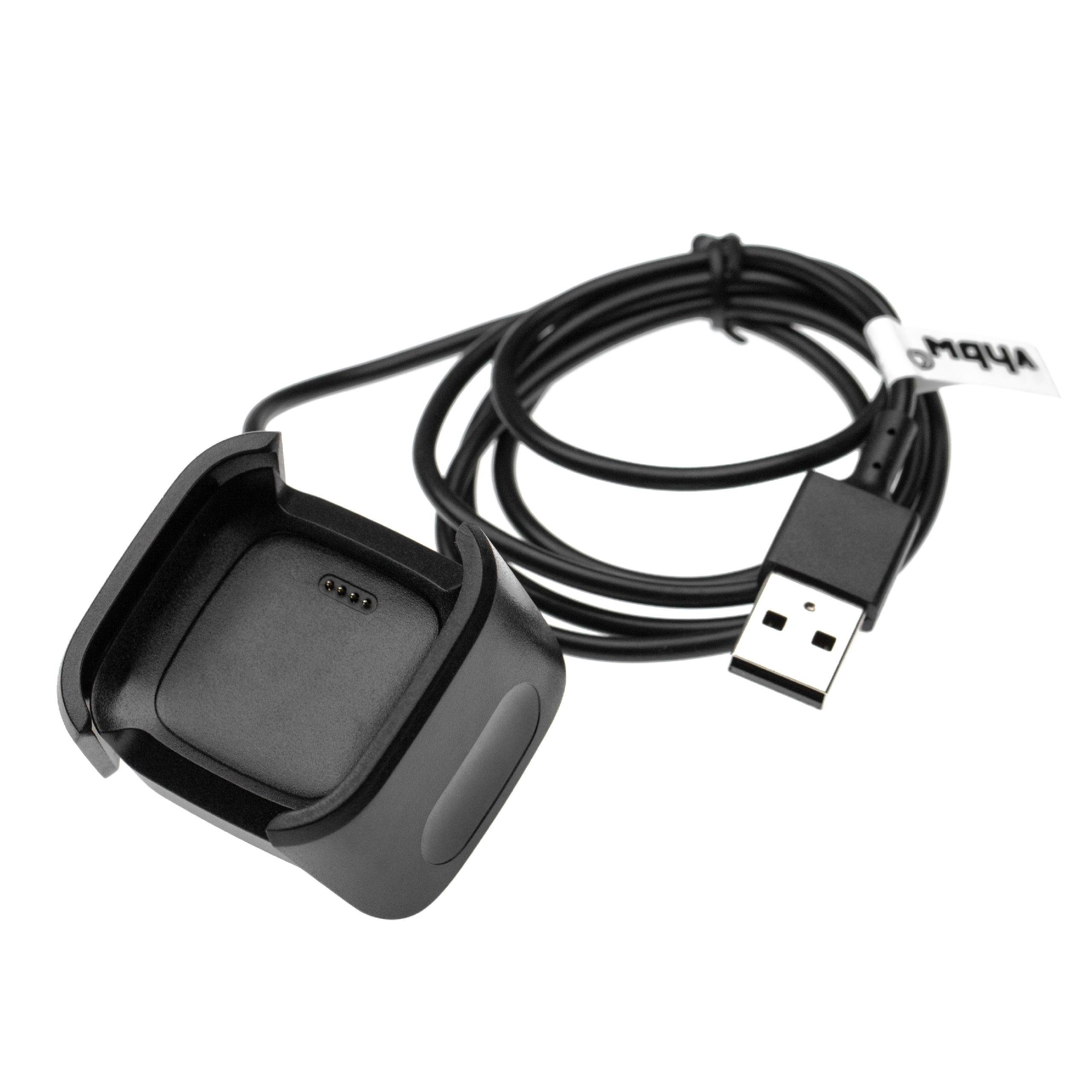 vhbw USB Ladekabel passend für Fitbit Versa Lite, Versa, Versa 2 Smartwatch Smartwatch-Ladekabel, (100.0 cm)