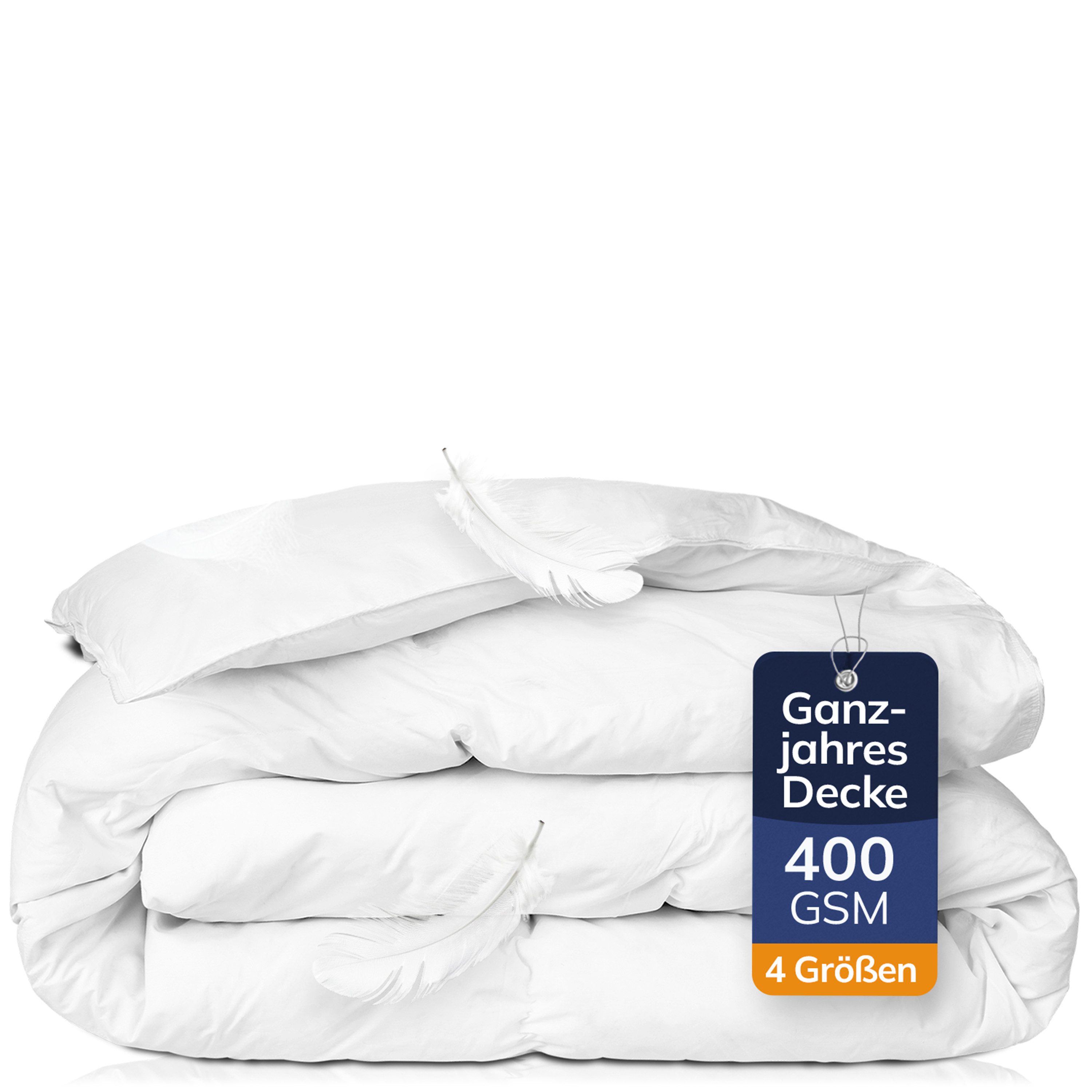 CALMONT Federbettdecke Federbettdecke 135x200 mit Daunen, Decke mit weichen günstig online kaufen