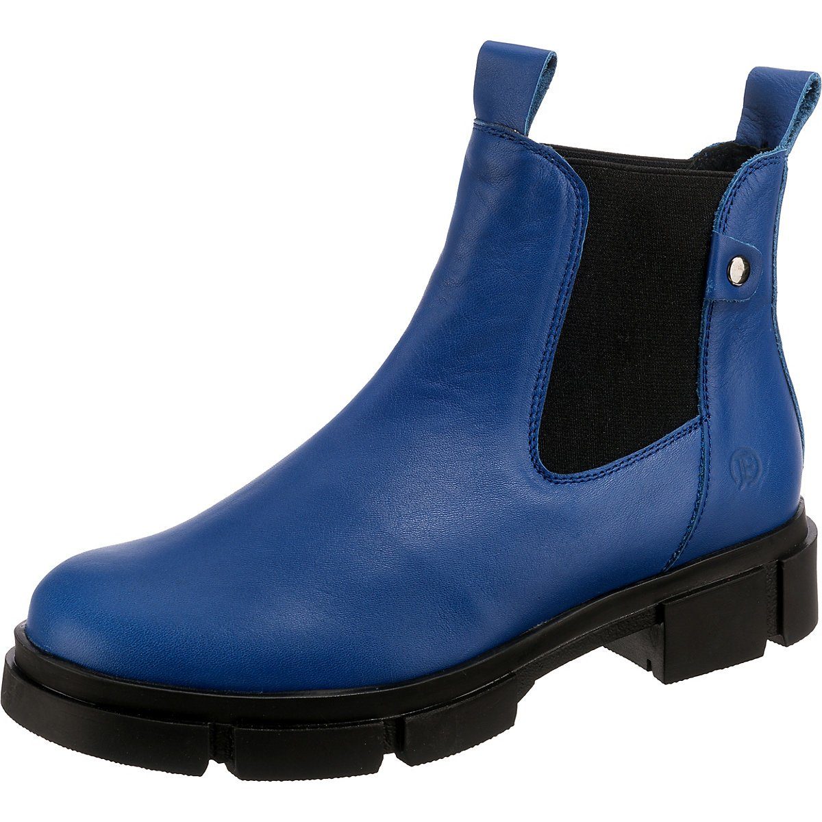 Blaue Leder Chelsea-Boots für Damen online kaufen | OTTO