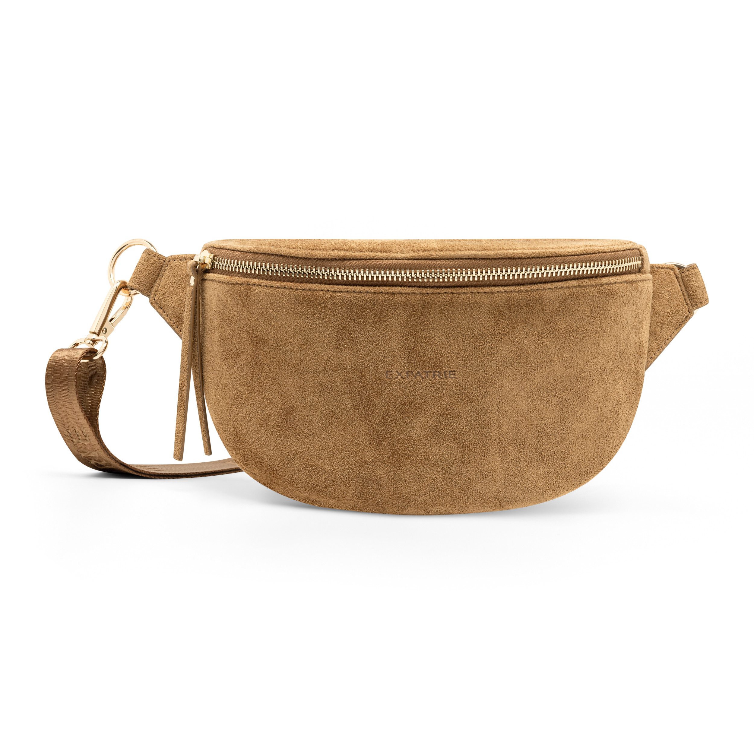Expatrié Gürteltasche Alice Small Suede (1-tlg), Bauchtasche in samtweicher Optik