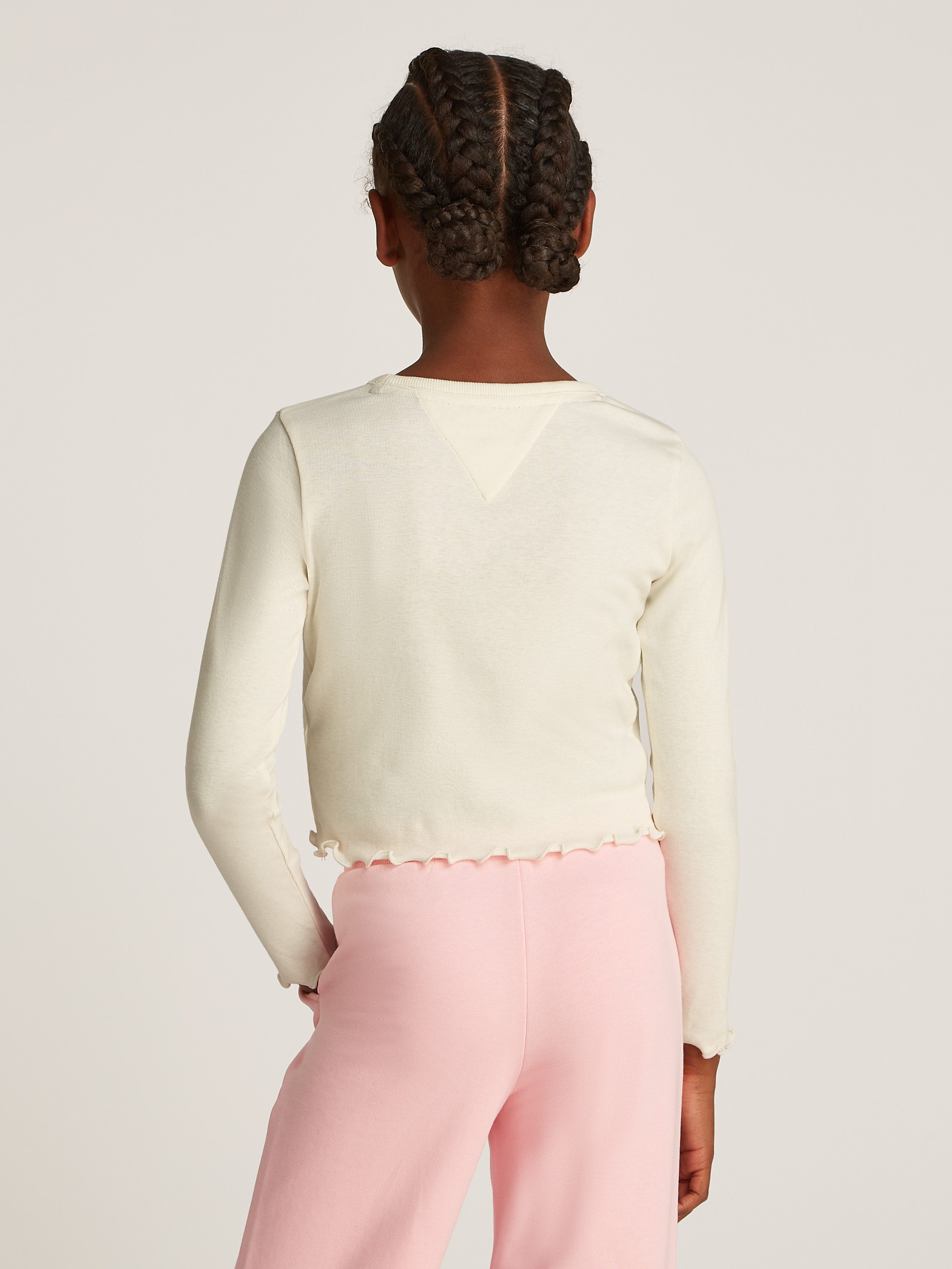 Tommy Hilfiger Langarmshirt SLUB KNIT TOP günstig online kaufen