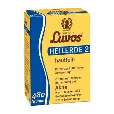 Heilerde-Gesellschaft Luvos Just GmbH & Co. KG Gesichtsmaske LUVOS Heilerde 2 hautfein, 480 g