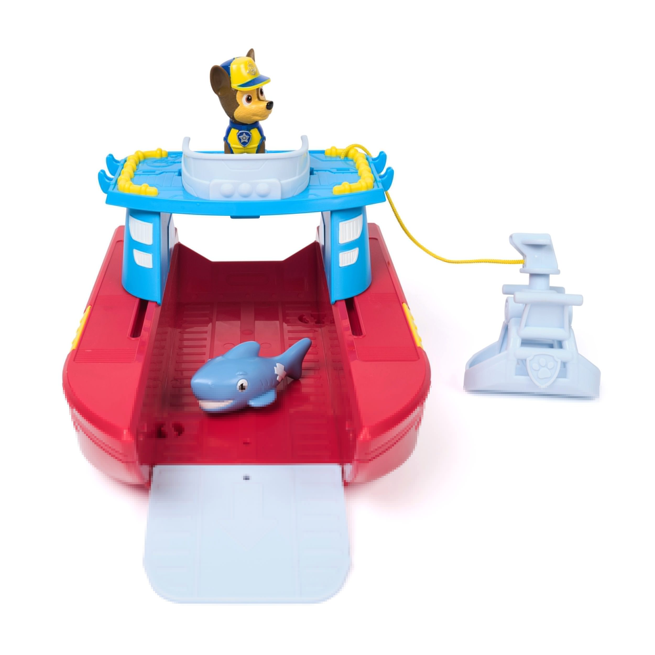 Spin Master Spielwelt PAW Patrol - Sea Patroller Rettungsboot mit Chase Figur und Hai