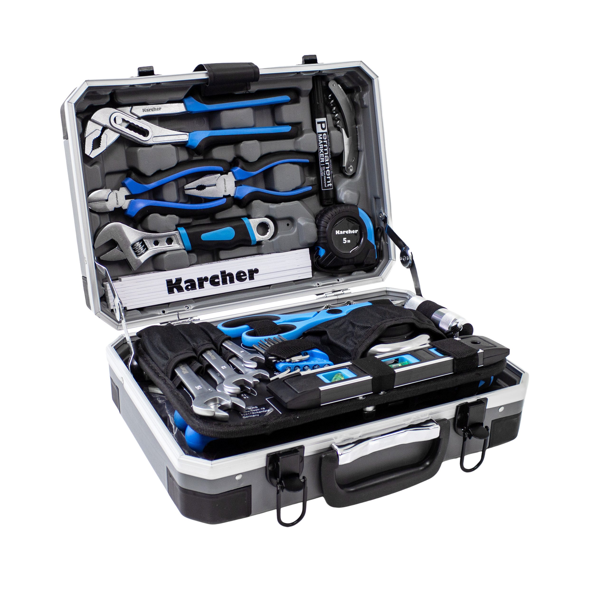 Karcher Werkzeugset 114-teilig, (114-tlg), Chrom Vanadium & Karbonstahl, im günstig online kaufen
