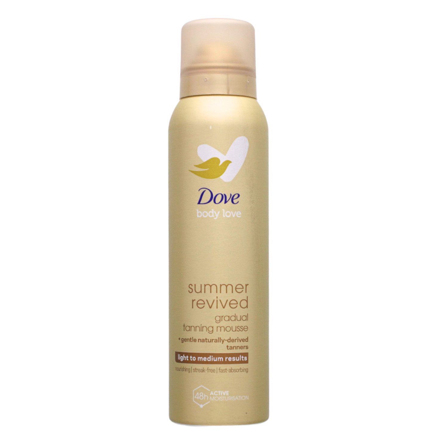DOVE Bodylotion Dove Summer Revived Skin Selbstbräunungs Mousse 150ml leichte bis mitt