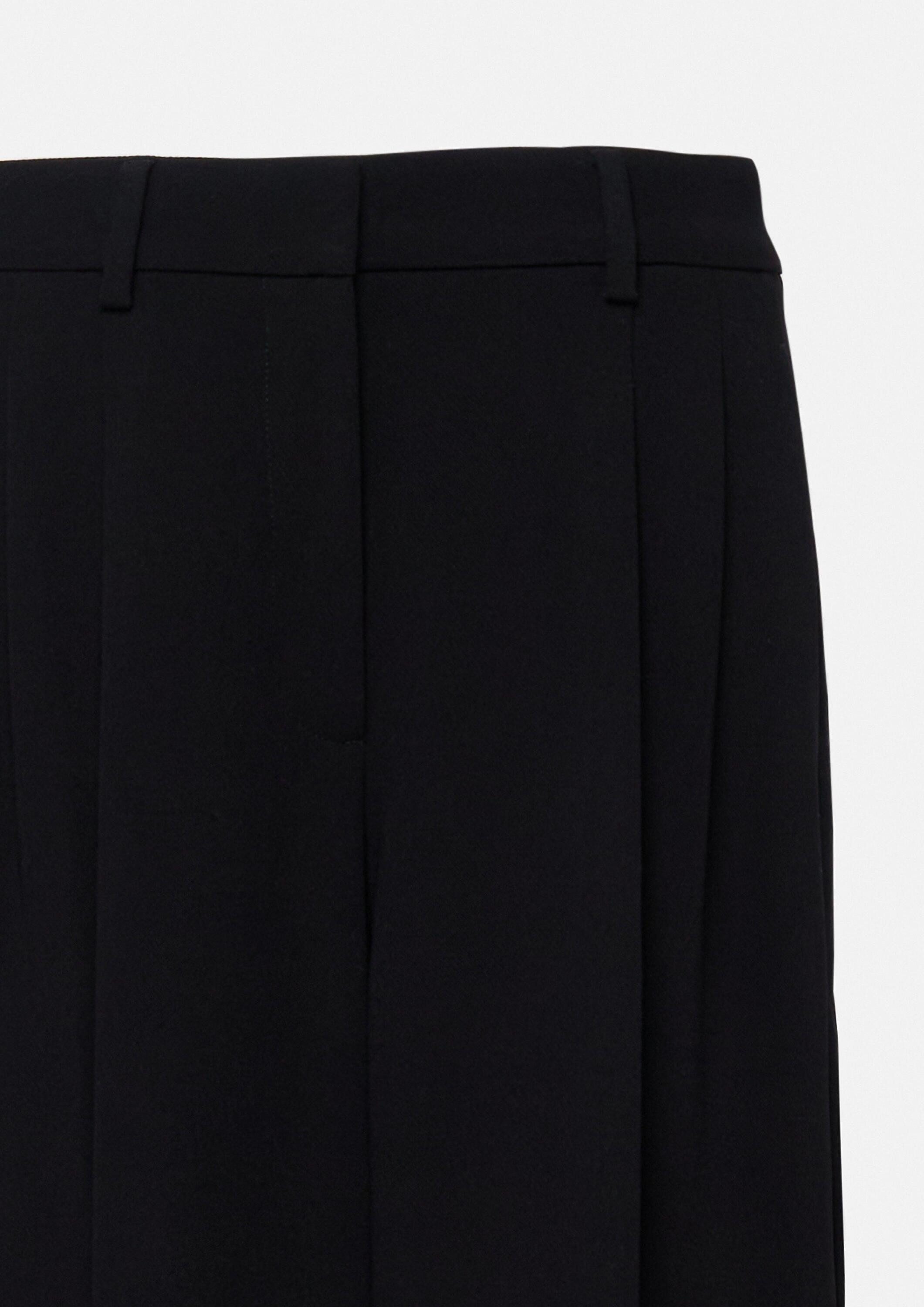 comma 7/8-Hose Hose Bundfaltenhose in Ankle Länge