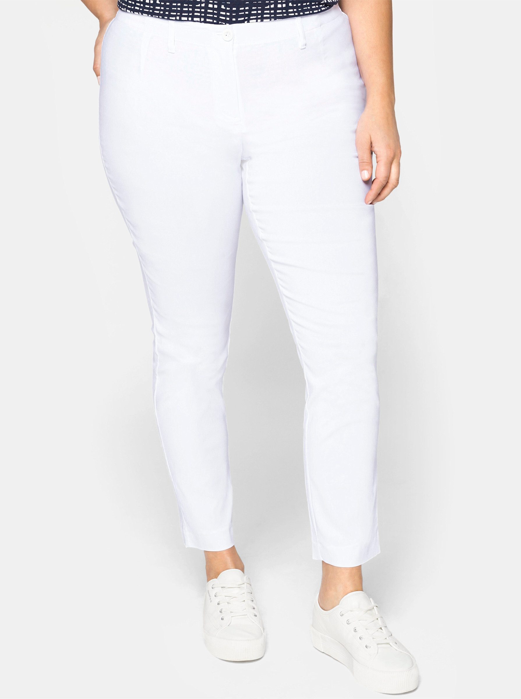 Sheego Jerseyhose Bengalinhose . knitterarm und pflegeleicht günstig online kaufen