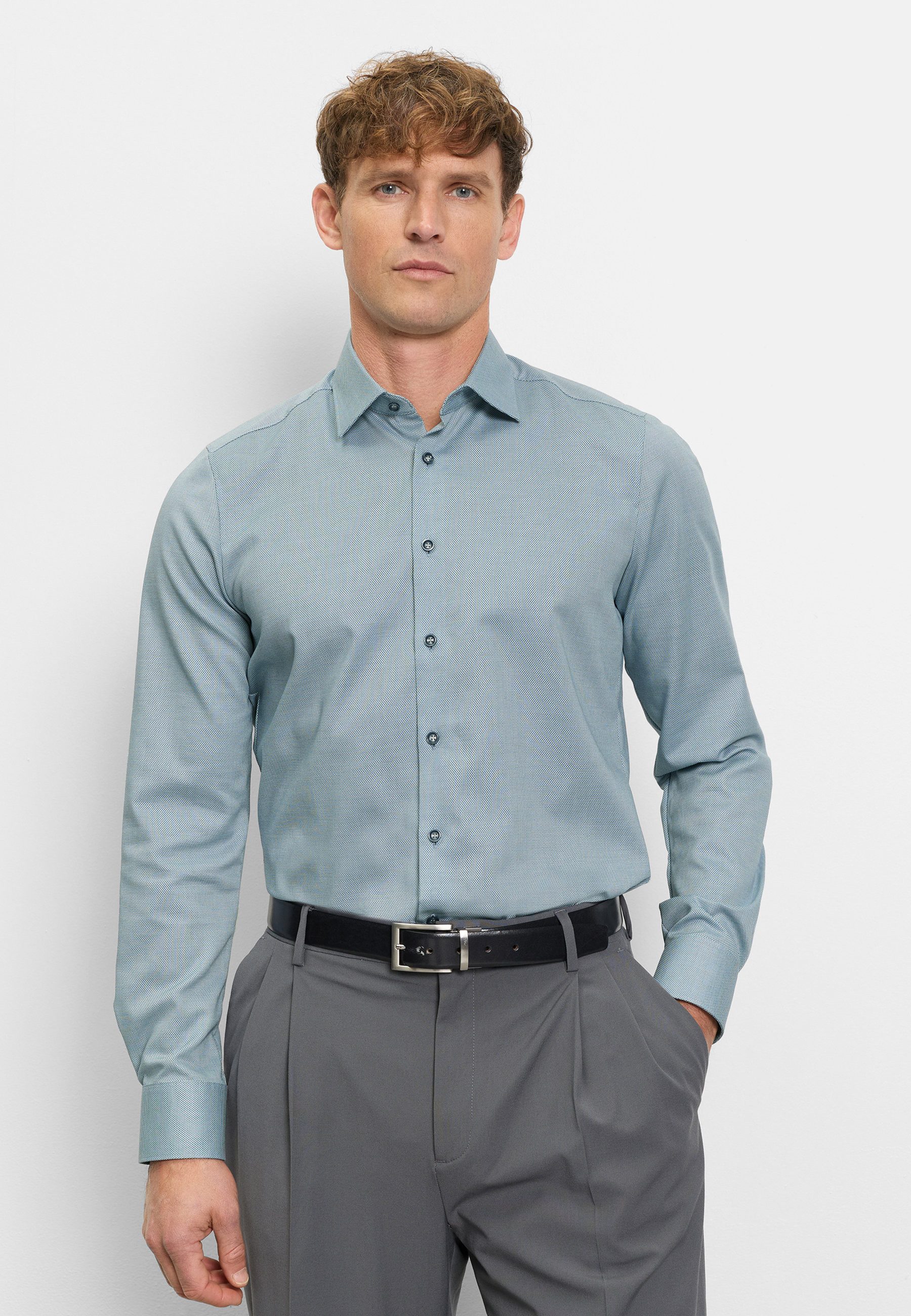 Businesshemd OLYMP Level Five, body fit, Kent mit extra langem Arm