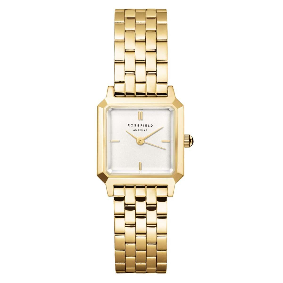 ROSEFIELD Quarzuhr BWGSG-B01, für Damen Boxelle Goldfarben