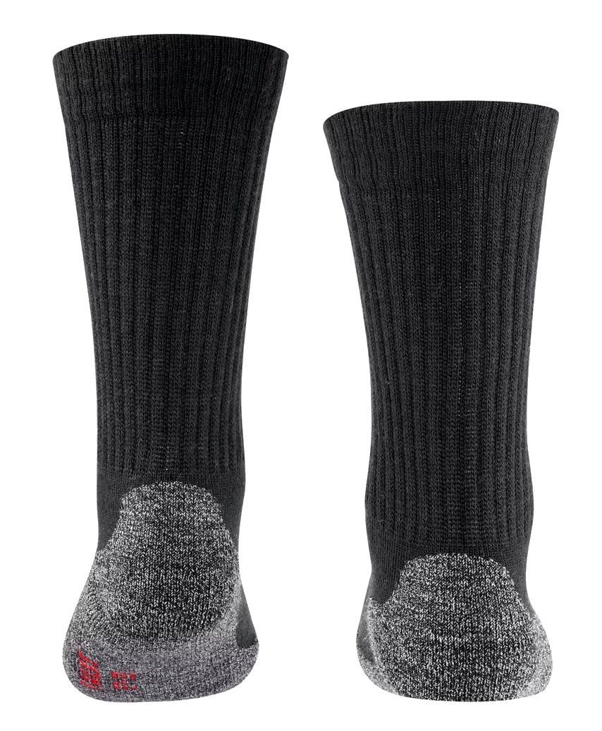 FALKE Socken Tagessocke Active Warm (wärmende Merinowolle) schwarz Kinder - 1 Paar