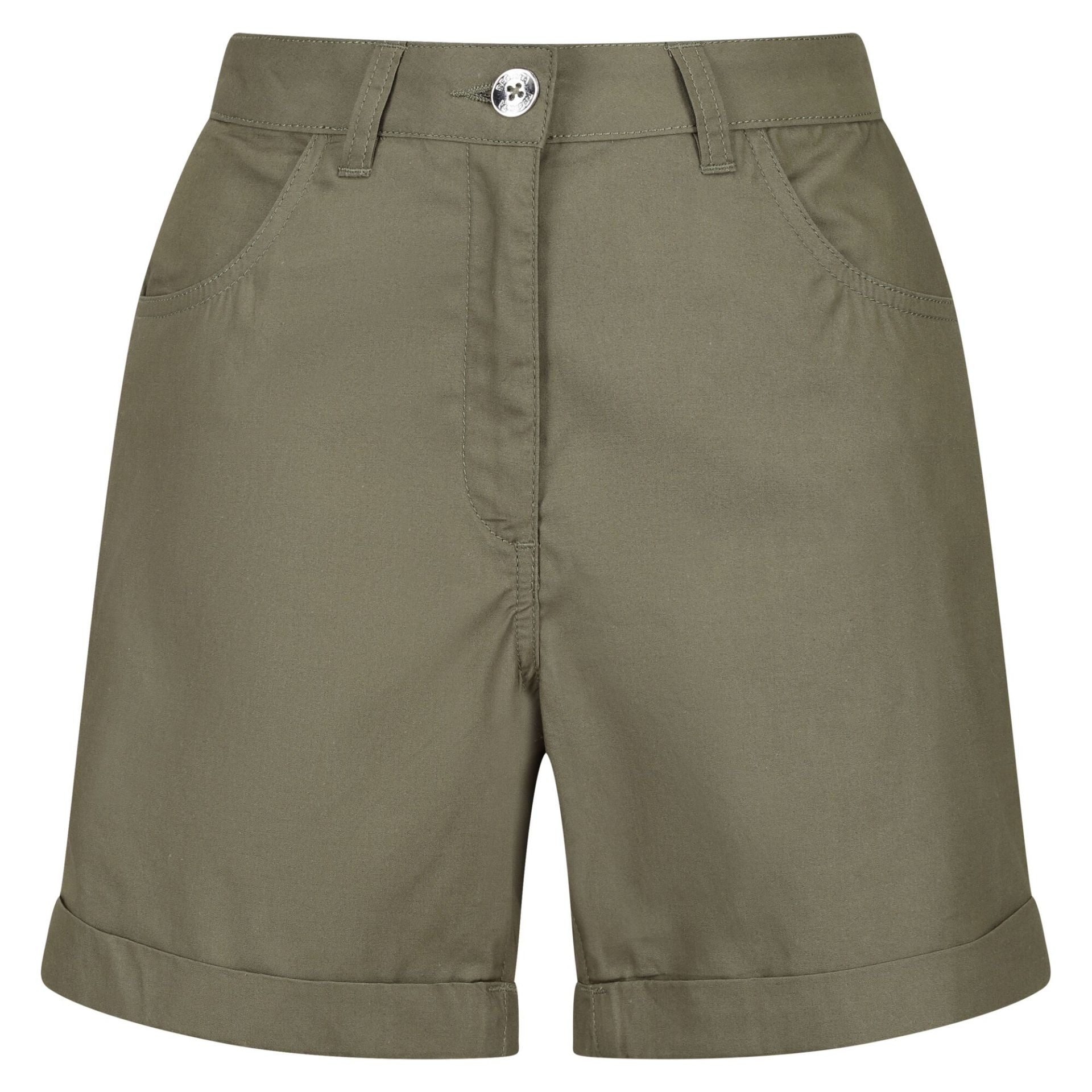 Bermudas Regatta Pemma Damen Bermuda Shorts FourLeaf Grün RWJ245 G6R