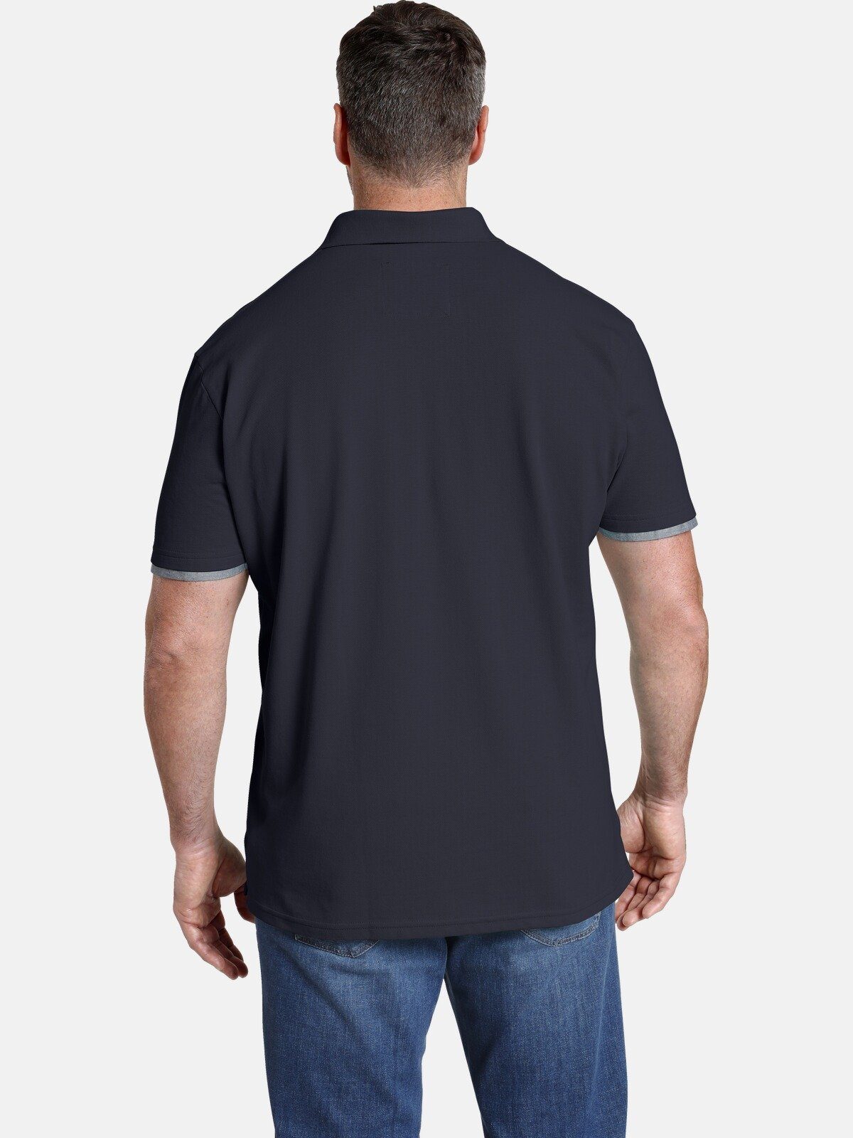 Jan Vanderstorm Poloshirt MELKER luftiges Pikee günstig online kaufen