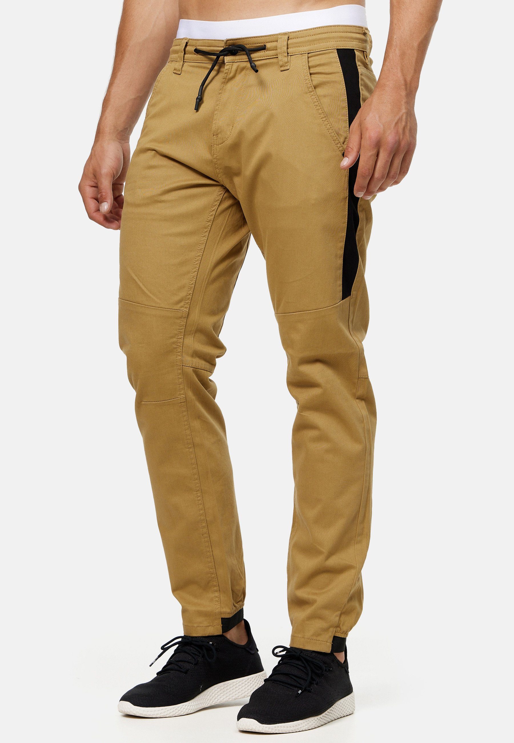 Indicode Chinohose Bruno Amber