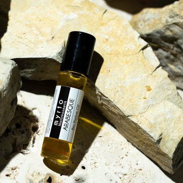 myrto Naturkosmetik Extrait Parfum myrto Naturkosmetik - Bio Parfumöl ARABESQUE - orientalischer Duft, 100% naturrein, unisex, aromatherapeutisch wirksam, Bio Parfumöl