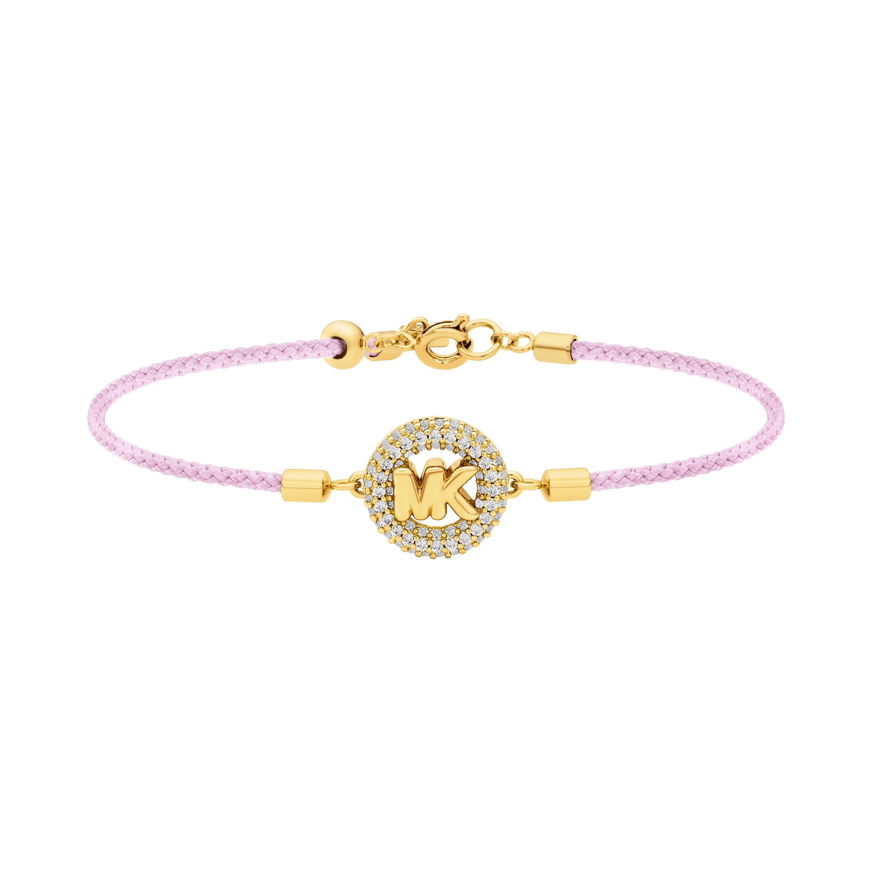 MICHAEL KORS Armband Schmuck Geschenk Metall Kordel Nylon Armschmuck Premium, mit Zirkonia (synth)