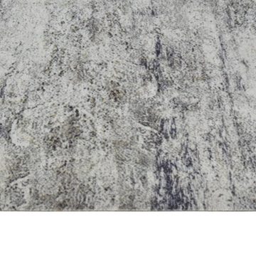 Fußmatte Küchenteppich Waschbar Beton 60x180 cm Samt, furnicato, Rechteckig