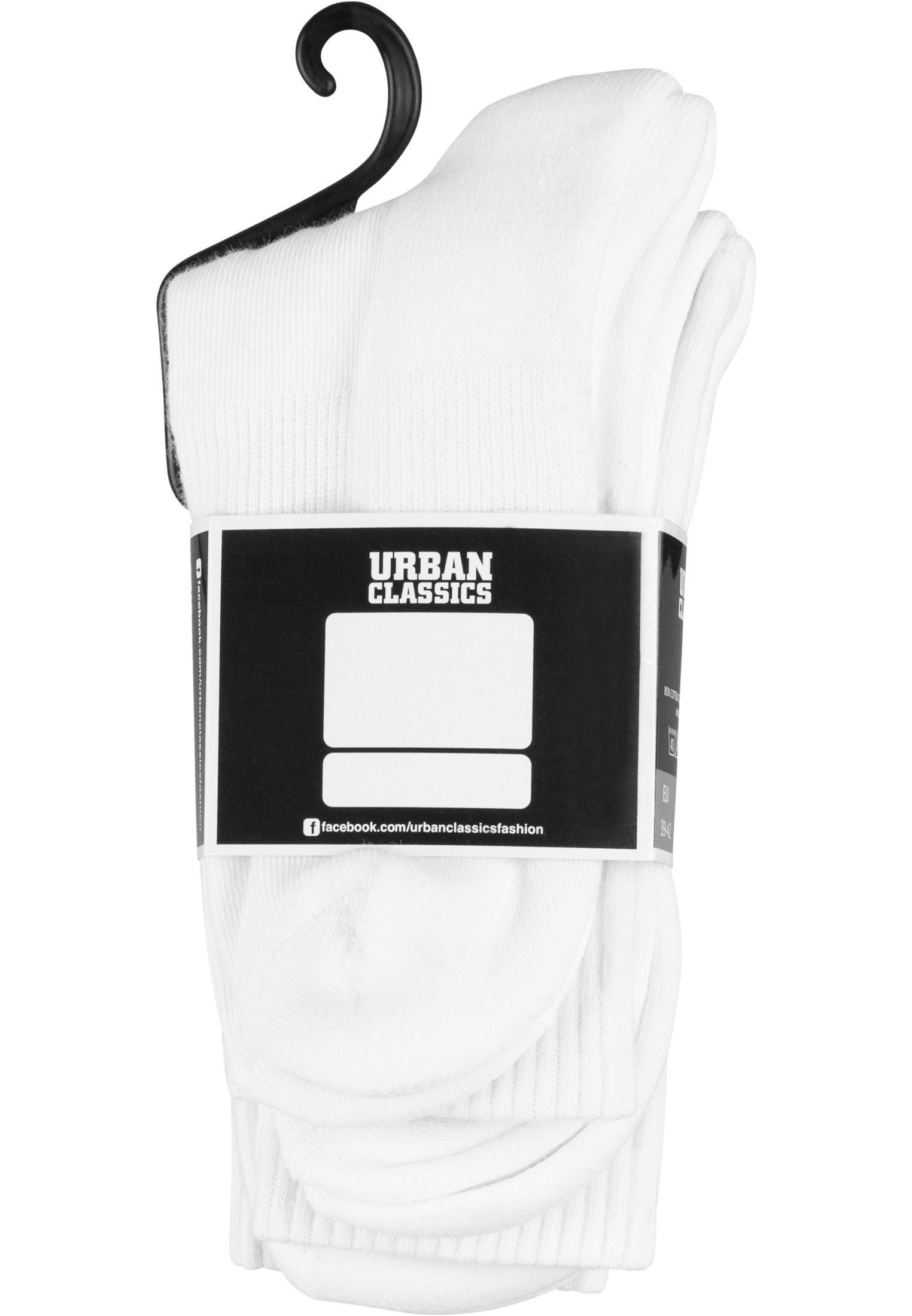 (1-Paar) white CLASSICS Sport Freizeitsocken 3-Pack URBAN Accessoires Socks
