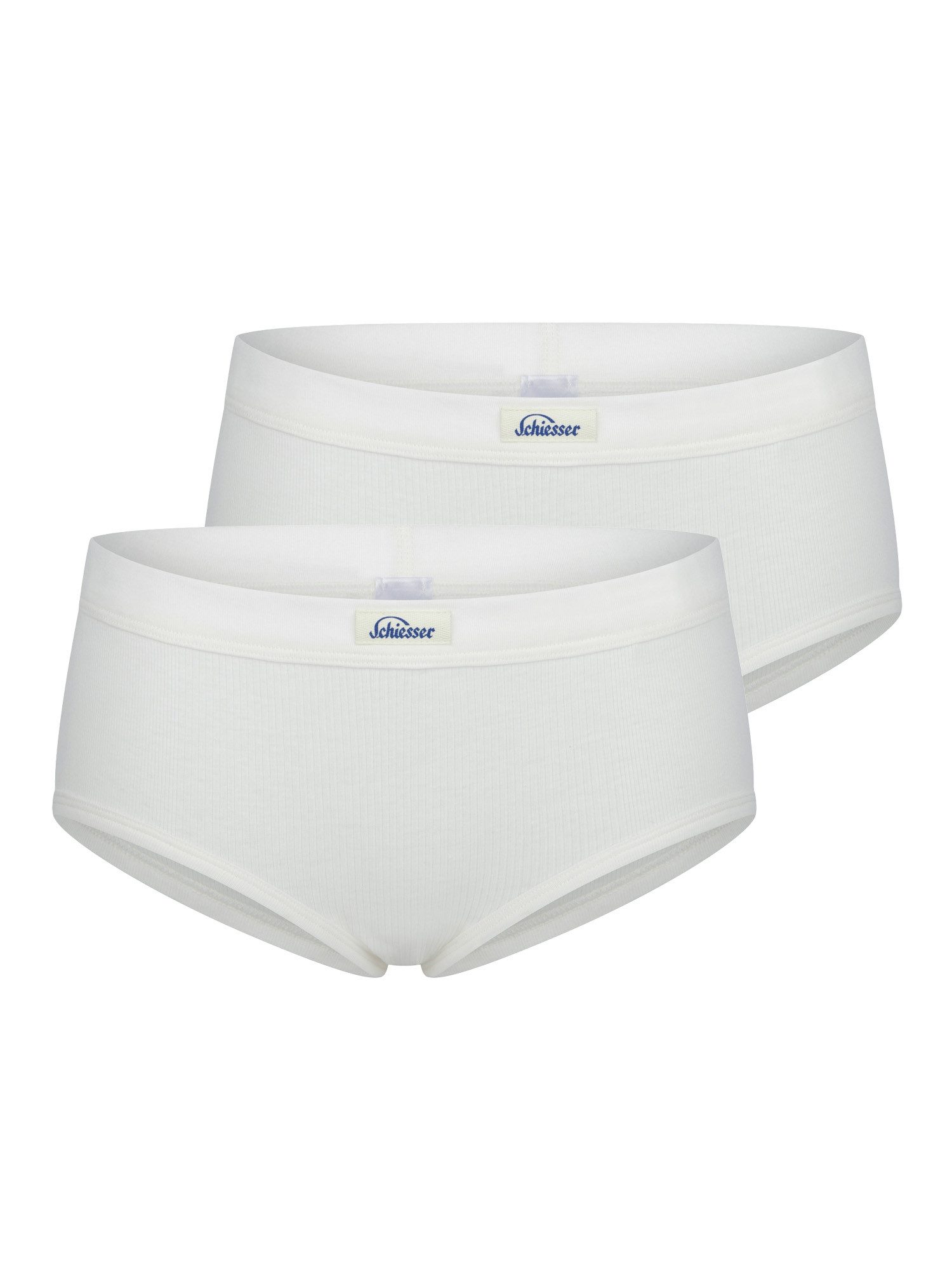 Schiesser Panty Feinripp - Revival Paula (2-St) Panty unter-hose unter-wäsche