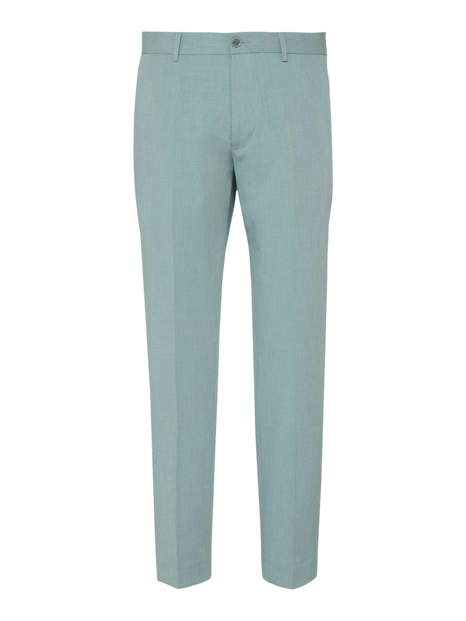 s.Oliver BLACK LABEL Stoffhose grün,Business,Polyester,Meliert,Slim Fit,Mittel