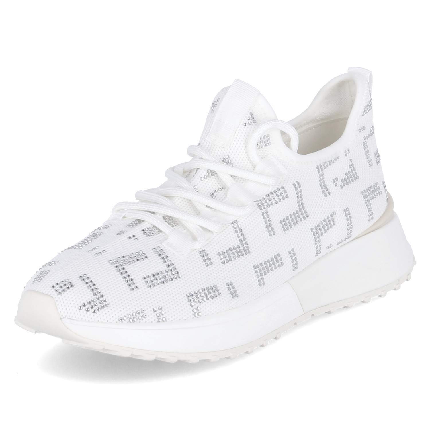 La Strada La Strada 2301653 4504 Damen Textil & Synthetik weiss Schnürschuh