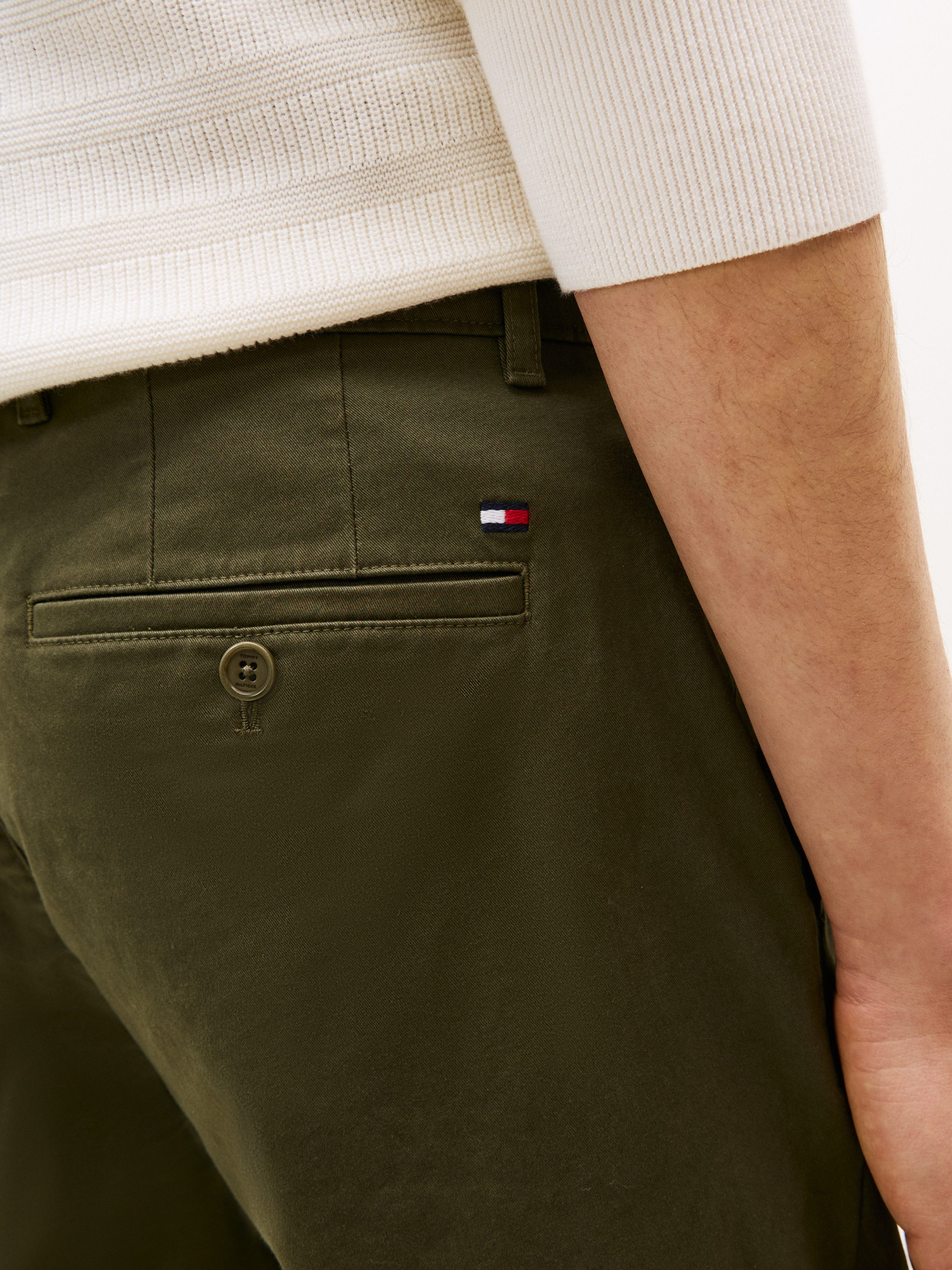 Tommy Hilfiger Chinohose CORE DENTON ESSENTI Gerades Bein, Schlichte Optik günstig online kaufen