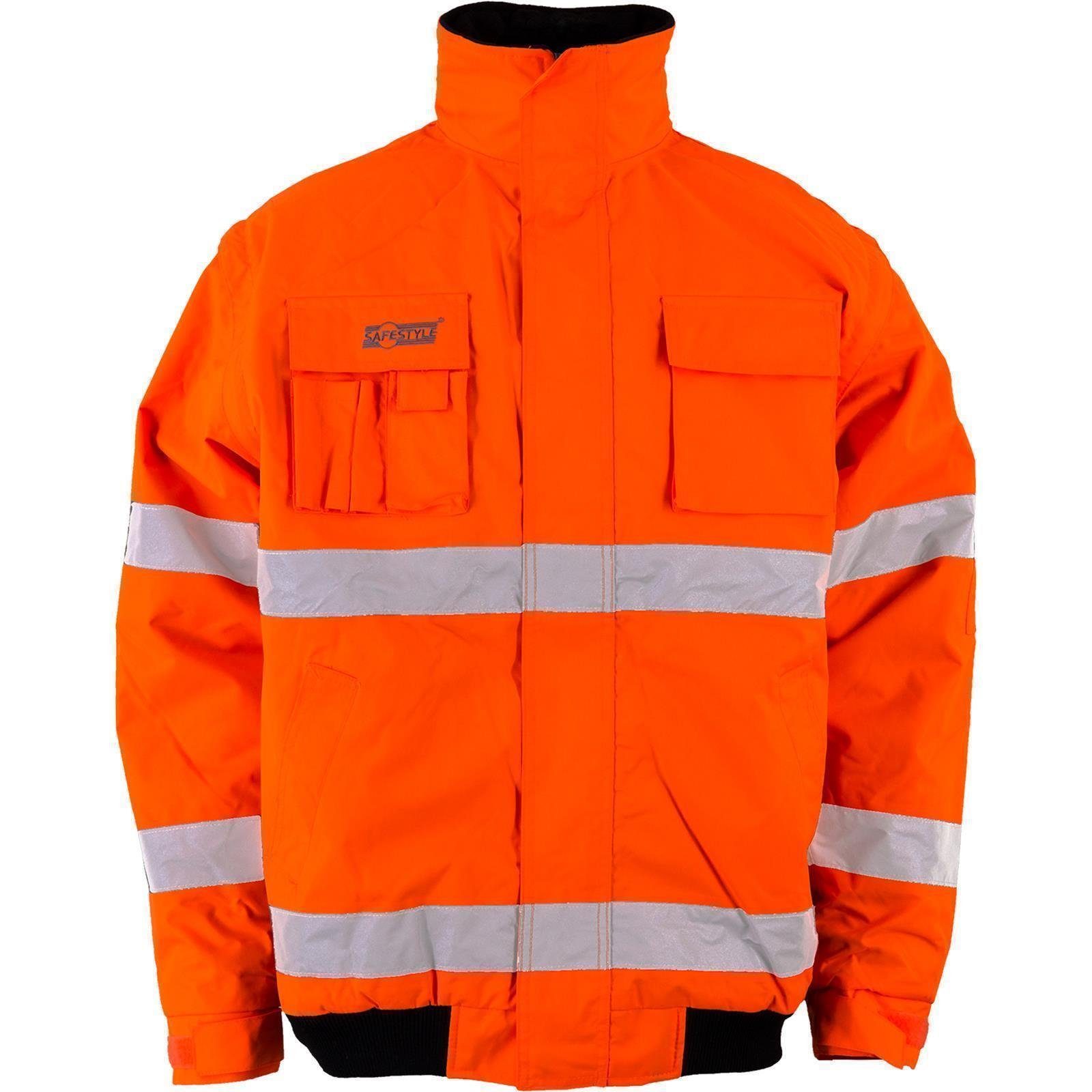 TOM Blouson Warnbau Safestyle Arbeitsjacke orange