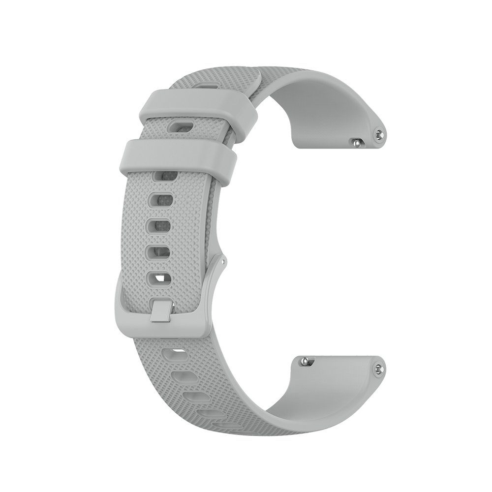 Sunicol Uhrenarmband 18/20/22mm Smartwatch-Armband, Silikon, Ersatzarmband, Universal, 6 Uhrenarmband Farben Grau