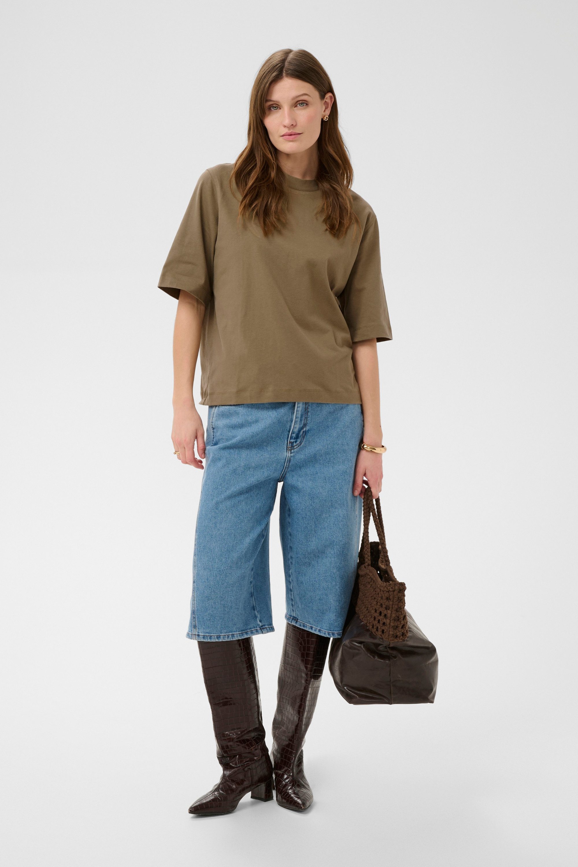 SOAKED IN LUXURY T-Shirt T-Shirt kurzarm SLJina