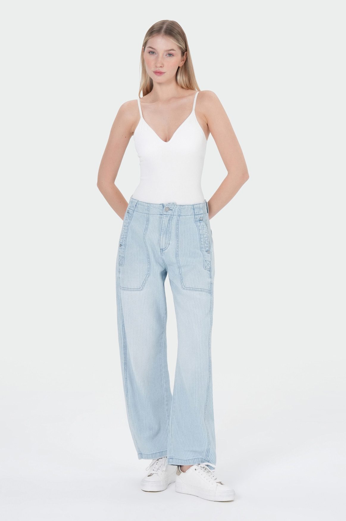 Miracle of Denim Boyfriend-Hose Cora Barrel