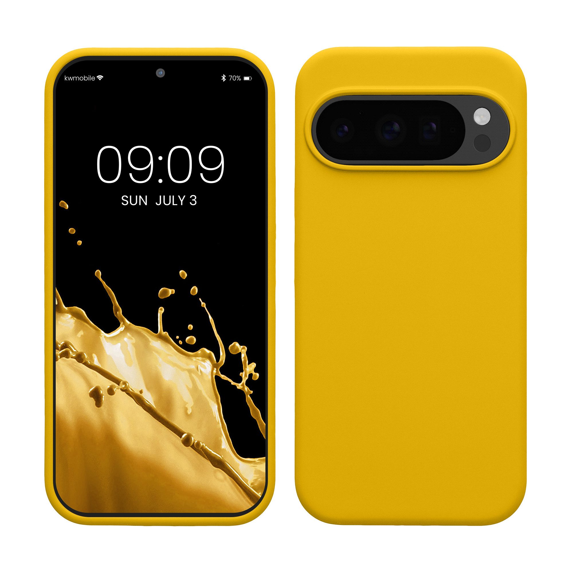 kwmobile Smartphone-Hülle Handyhülle für Google Pixel 10 / Pixel 10 Pro Hülle, Weiches Handy Silikon Case - Schutzhülle Cover