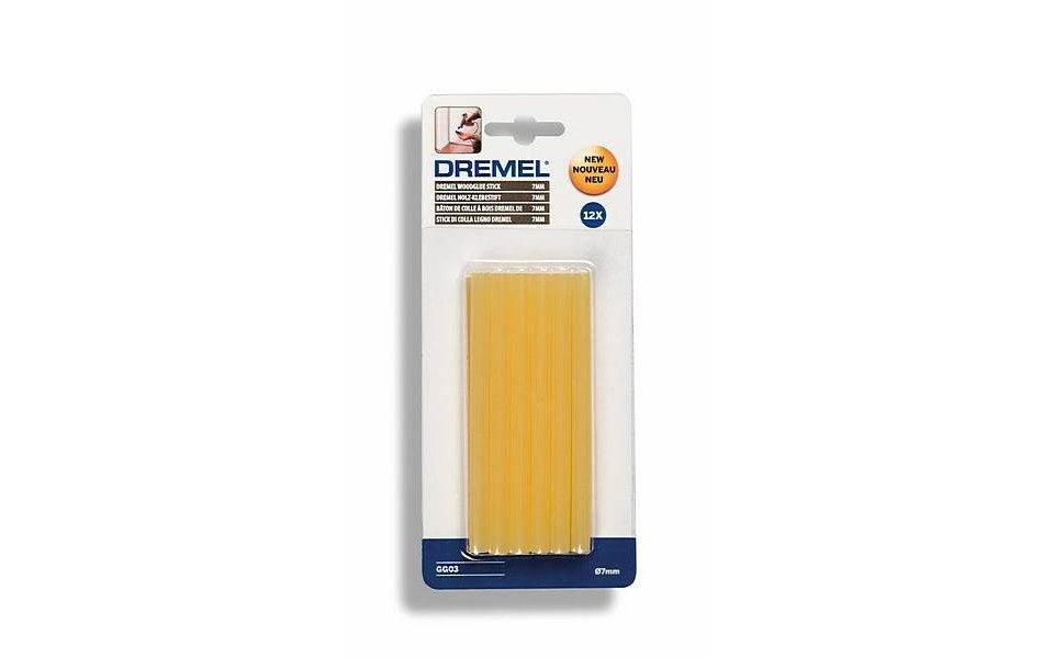 DREMEL Heißklebestift Dremel Klebestifte Ø 7 mm transparent-gelb